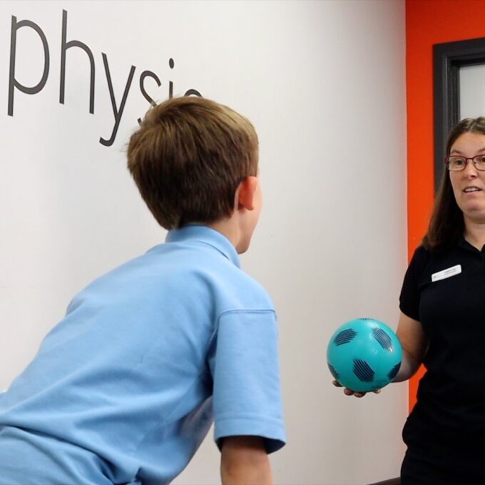 Child Physiotherapy using Ball